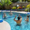 PE Mesh Volleyball Net Reinforced Edging for Swimming Pools, Backyards, Families