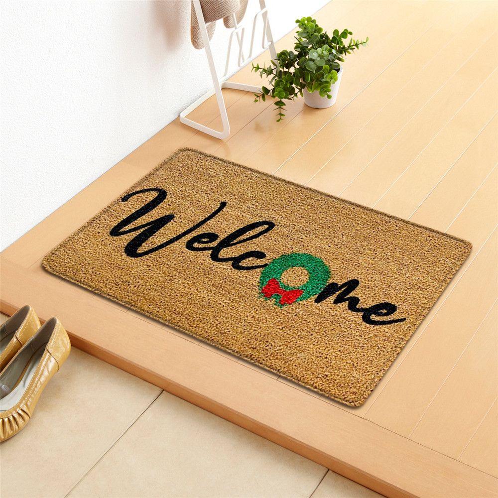 Indoor Outdoor Sofa Kitchen Bedroom Front Door Carpet Bedside Mat Door Mat Christmas Blanket