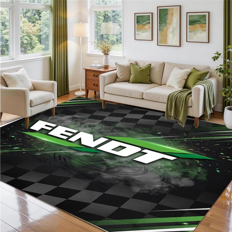 Fendt Design Crystal Velvet Rug Soft Decorative Mat for Bedroom Entrance