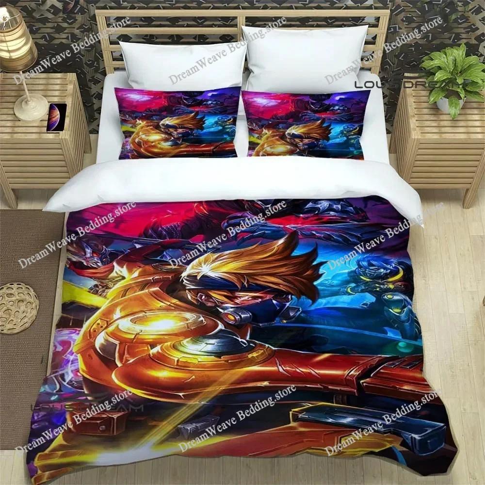 Mobile Legends Bang Bang Bettwäsche-Sets Exquisites Bettwaren-Set Bettbezug Bettdecke Set Bettwäsche-Set Luxuriöses Geburtstagsgeschenk9
