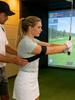 Golf Swing Aid Adjustable Nylon Elastic Swing Golf Arm Strap For Both Male And Female Beginners Gesture Alignment Training