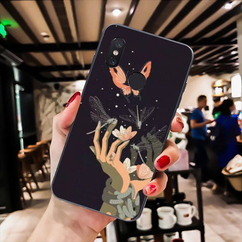 

Чехол для телефона Butterfly для Xiaomi Mi 11 10 A2 A2lite A1 9 9SE 8Lite 8explorer F1 Poco M3 X3 Pro Fundas Cove xiaomimi10lite