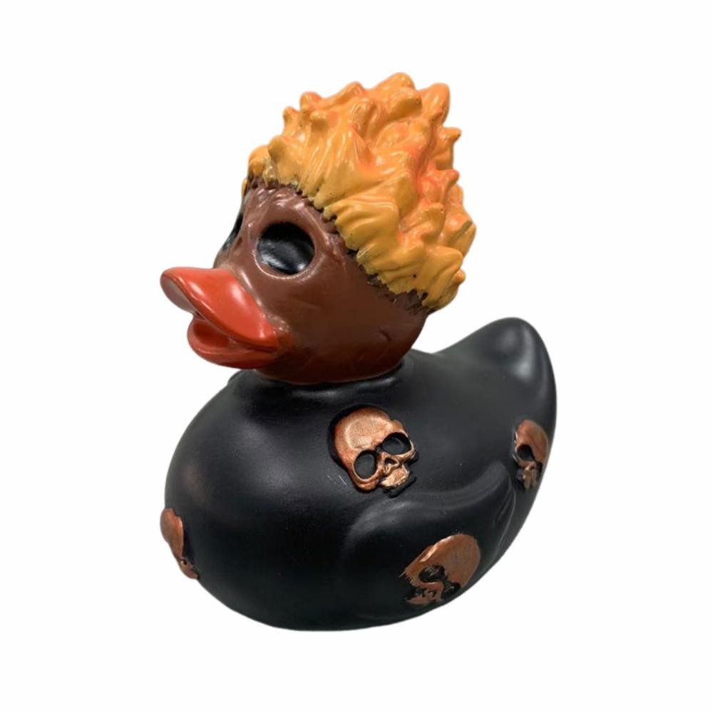 Creative Duck Sculptures Resin Garden Miniatures Micro Landscape Animal Figurine  Car