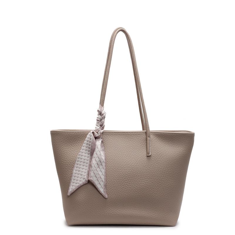 Neue Seidenschal-Achseltasche Tasche mit großem Fassungsvermögen Damen Sommer-Tragetasche Damen Studenten-Pendeltasche Schultertasche