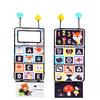 Baby Early Education Cognitive Chasing Training Haha Mirror Car Back Seat Foldable Cloth Book Baby Toys 0-1 Years Old Smart