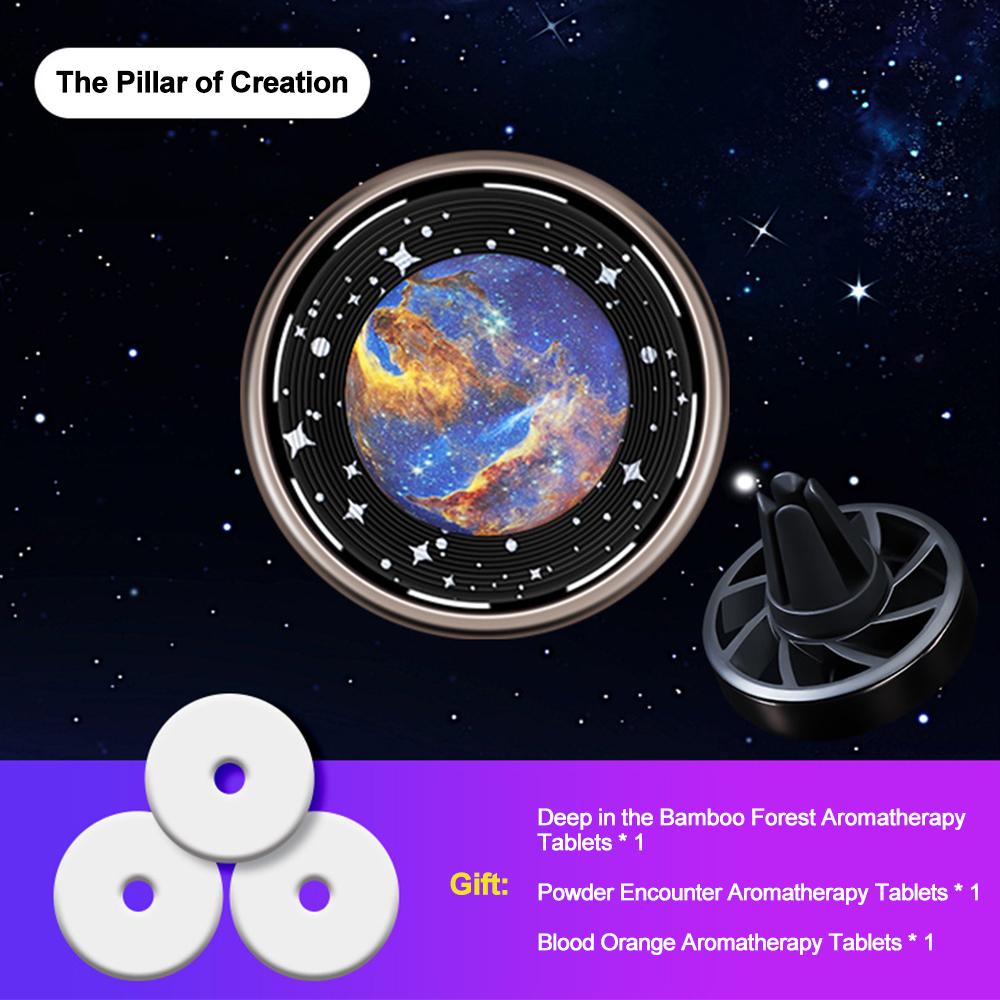 

Ароматизатор для автомобильного воздуховода, зажим для автомобильного воздуховода, парфюм Planet Series, вращающийся, автомобильный освежитель воздуха, парфюм, длительный аромат