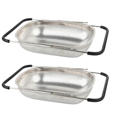 A95I-Sink Drain Basket Drain Basket Storage Filter Tool Sink Filter Drain Basket Vegetable Basin Kitchen Rack