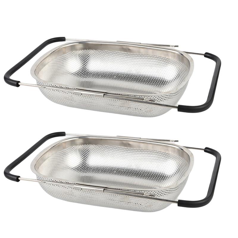 A95I-Sink Drain Basket Drain Basket Storage Filter Tool Sink Filter Drain Basket Vegetable Basin Kitchen Rack