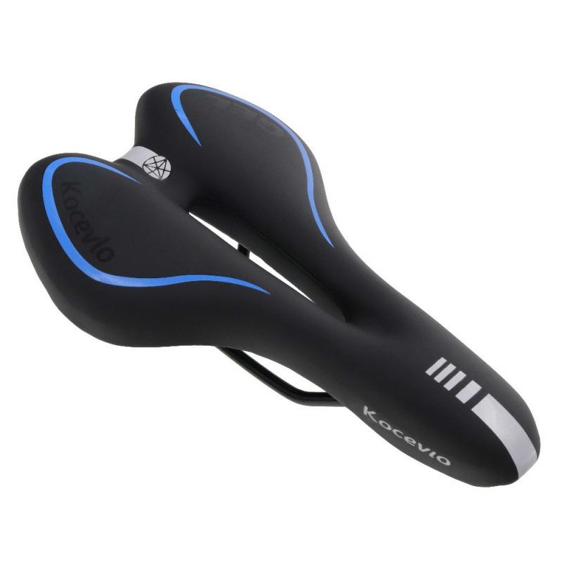 

Silicone shock-absorbing seat cushion bicycle seat cushion is comfortable M синий