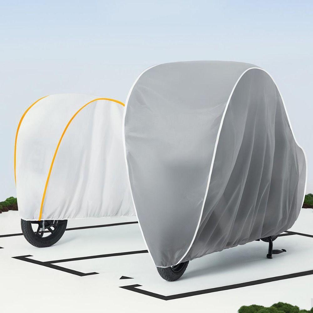 

Водонепроникний чохол для електричного велосипеда пилозахисний захисний чохол для велосипеда новий чохол для дощу на відкритому повітрі 4XL білий/жовтий