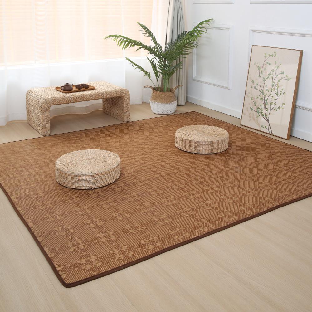 Rattan Ice Silk Summer Floor Mat: Baby Crawling, Living Room, Bedroom & Dormitory Tatami Mat