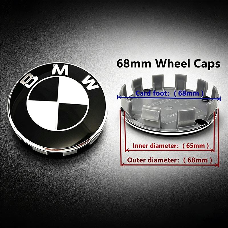 Car Wheel Center Cap Hub Covers Hood Front Rear Trunk Emblem For BMW X3 1/3/5/7/6 Series E46 E39 F39 F10 F30 G11 E60 G01 E84 E83 CA4