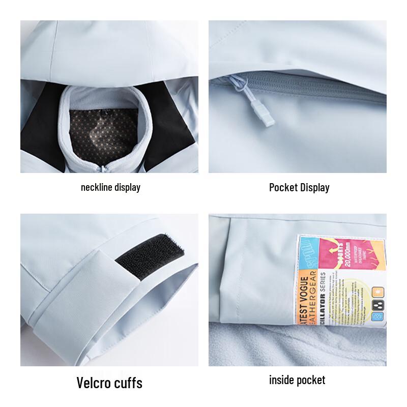 Men's 3-in-1 Outdoor Windproof Waterproof Hooded Jacket