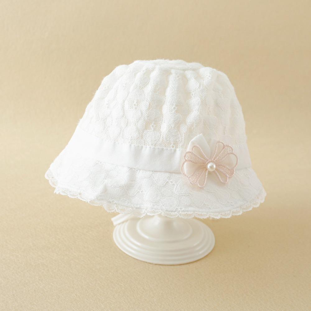 

Soft Sun Hat Cotton Beanies Bonnet Fashion Princess Hat Toddler белый