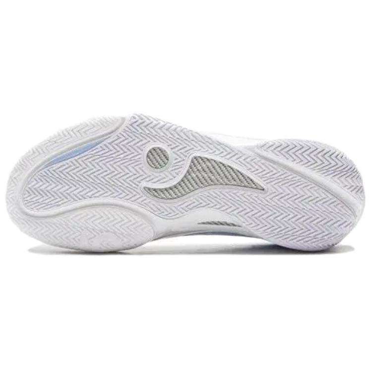 Li Ning Wade 808 5 ULTRA Tlumení, Odolné proti opotřebení Nízké Košíkářské boty s karbonovou deskou Pánské Bílo-modré ABAV015-21