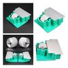Leather Edge Roller Oil Painting Box Oil Painting Box Adjustable Edge Dye Roller Leather Tools for Handmade Belt Strap