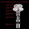 Stainless Steels Floor Drain Antiodor Drainer Shower Strainer Cover Floor Strainer Kitchen Bathroom Hardware Enduring