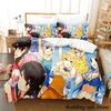 KonoSuba Bedding Set Single Twin Full Queen King Size Bed Set Adult Kid Bedroom Duvetcover Sets Anime parure de lit Bed