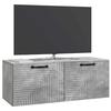 Wall Mounted TV Cabinet Concrete Grey 78.5 x 31 x 30 cm