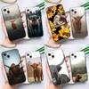 Hochlandrind Case für Honor 400 Pro 200 70 90 Lite X9a X9b X9c X9d X8b X8c Win RT Magic 8 5 6 7 Pro Abdeckung