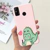 For Tecno Spark 6 Go Case KE5j KE5k Cute Astronaut Cat Night View Cover Liquid Silicone Phone Cases For Spark 6GO Bumper Fundas