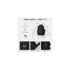 SEAFEW Women's Backpack, Large Capacity, Town Backpack, Business Backpack, Black, Black Canvas,