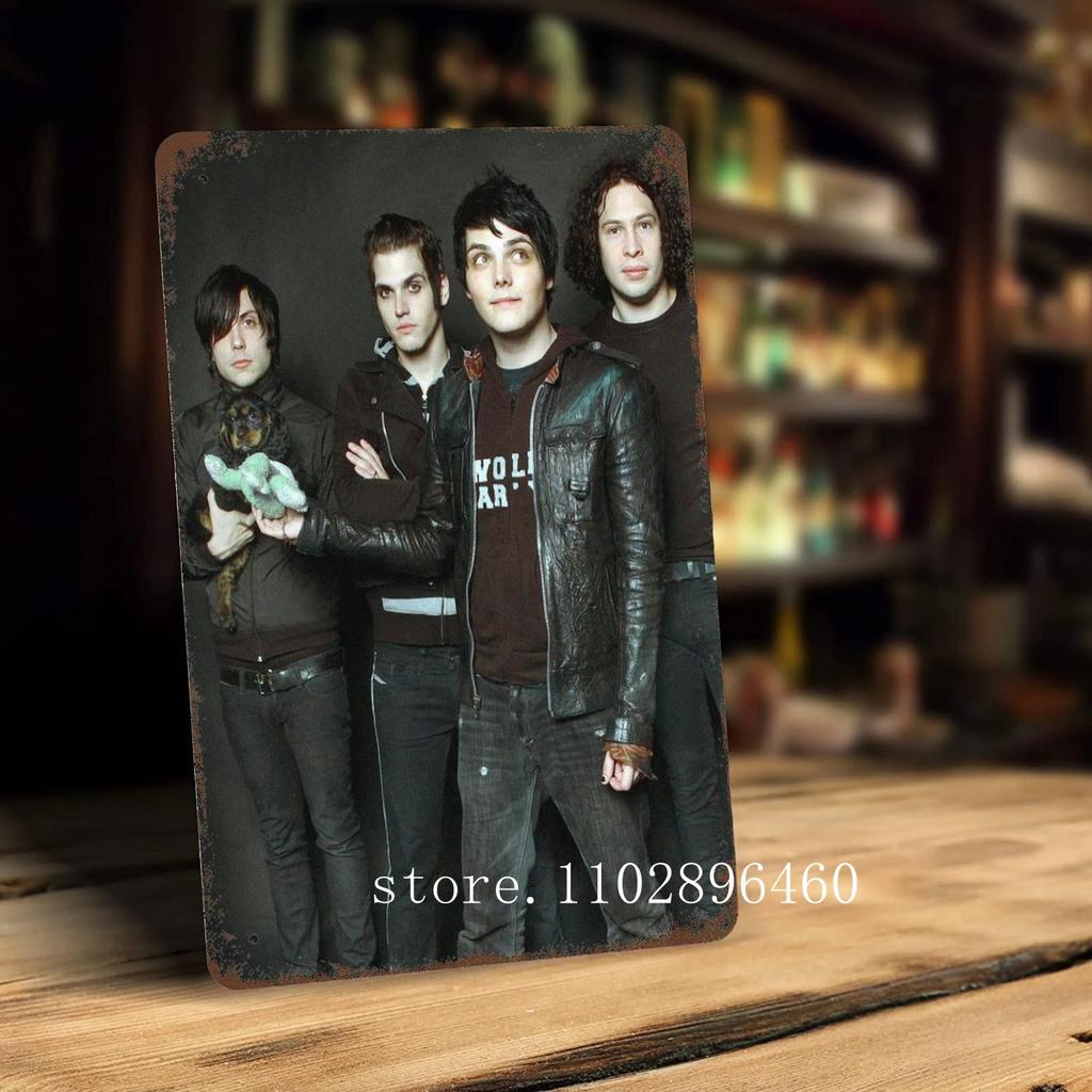 weezer Metal Plaques & Signs wall decor Vintage Tin Signs Captain Metal Poster Decor for Bar Pub Club Wall Decoration