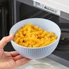 4Pcs Wheat Straw Ramen Bowl Tableware Dishes Full Tableware Of Plates Bowl Dinner Dishes Set Camping Tableware Dishes Set