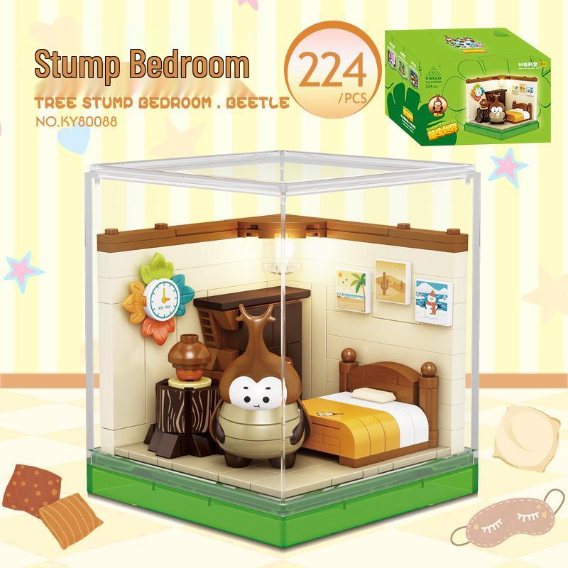Kai Zhi Insect World Building Blocks: Bee Model Educational Toy for Kids