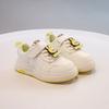 Girls' All-match White Shoes Children's Lightweight Running Shoes Casual Sneakers
