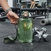 Adjustable  Shoulder Strap Portable Outdoor  Cup Leakproof Sealed Lid Travel  Mug  Sports Training