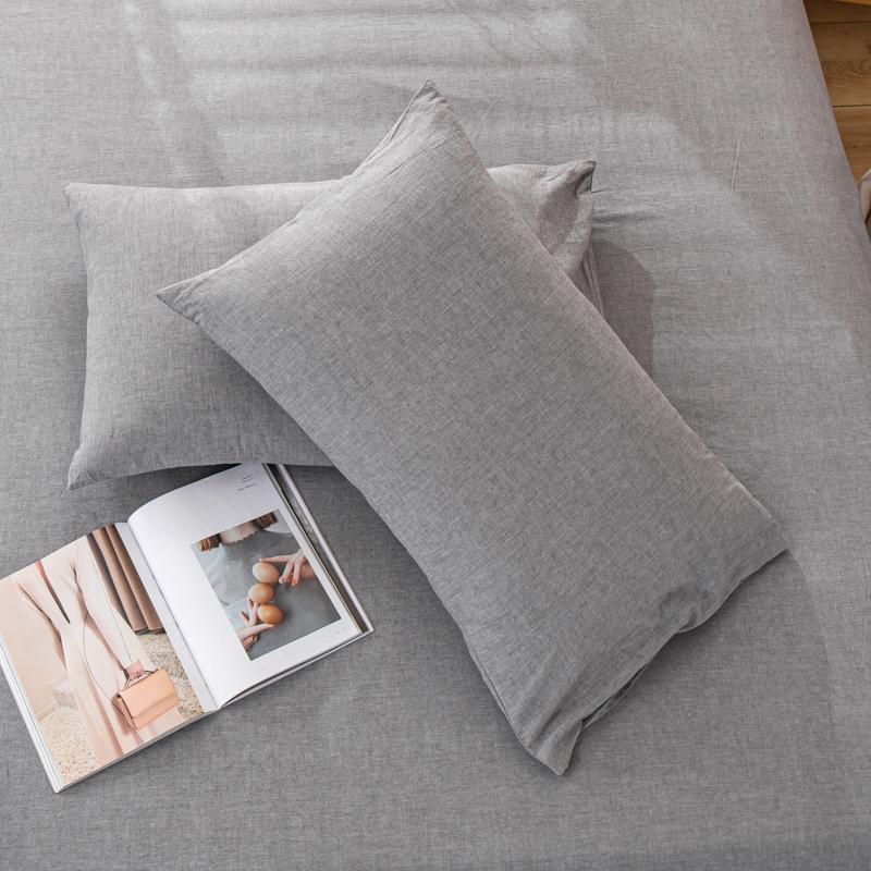 Pillow Case Simple Modern Household Students Dormitory Nordic Dust-proof Home Decoration Skin-friendly Breathable Washable Ins