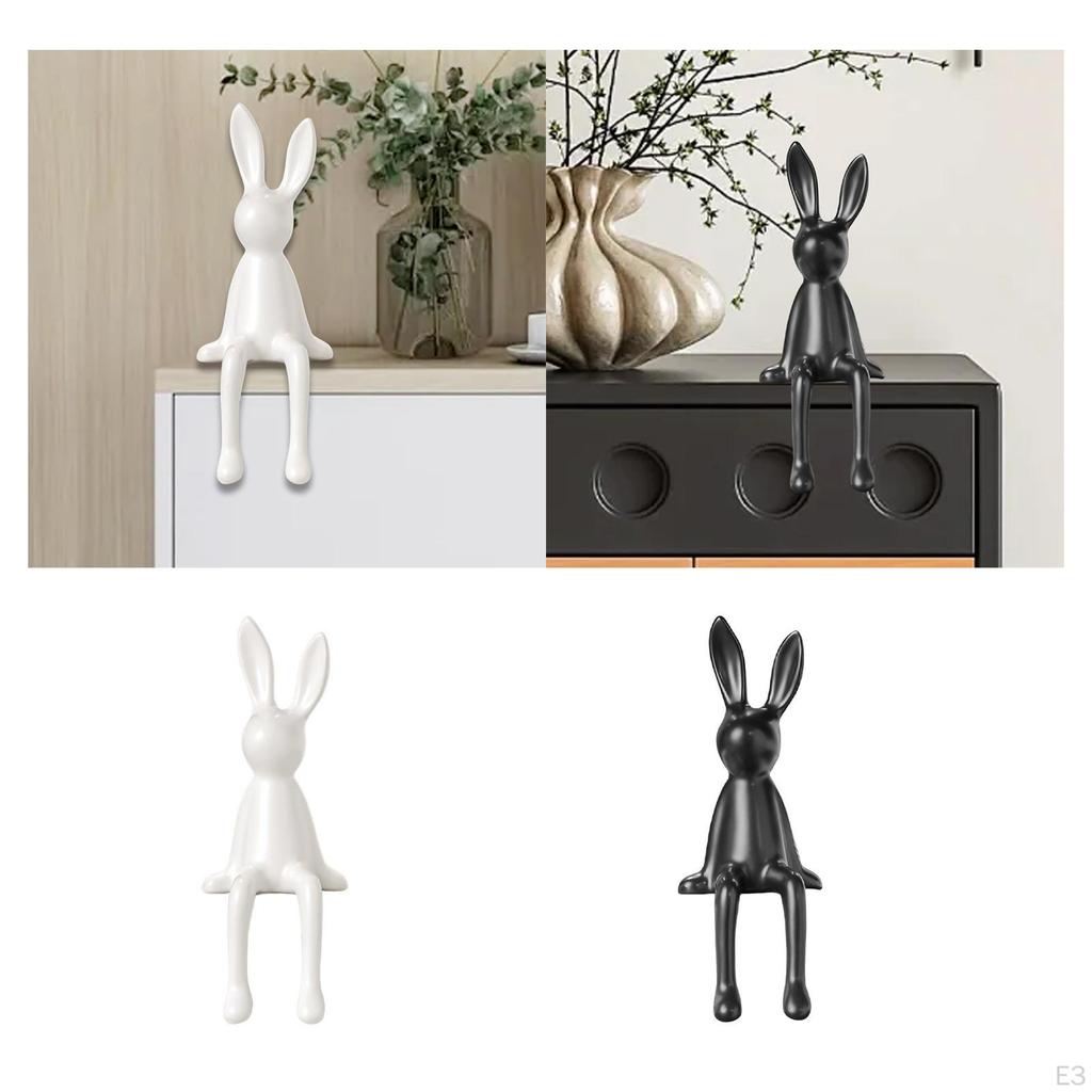 Figur, Staty, Skulptur, Djur Dekorativ Figur med En Slät Glaserad Yta för