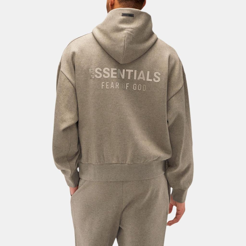 Fear of God Essentials Classic Fit Fleece Hoodie 'Homestead Heather' Men's 192SP252053F