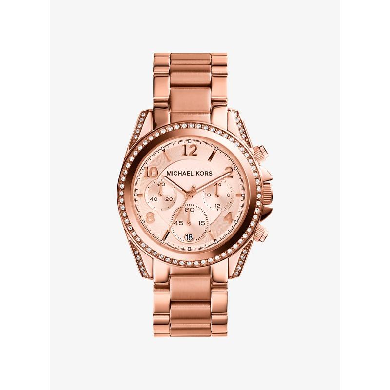 Michael Kors Sofie Crystal Rose Gold-Tone Stainless Steel Ladies Watch MK5263 розового золота