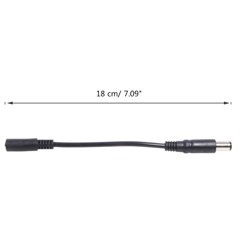 90W DC Converter Cable 4.5x3.0mm Female To 4.5x3.0mm 7.4x5.0mm 5.5x2.5mm 7.9x5.4mm Square Male Plug Converter Cable 18CM