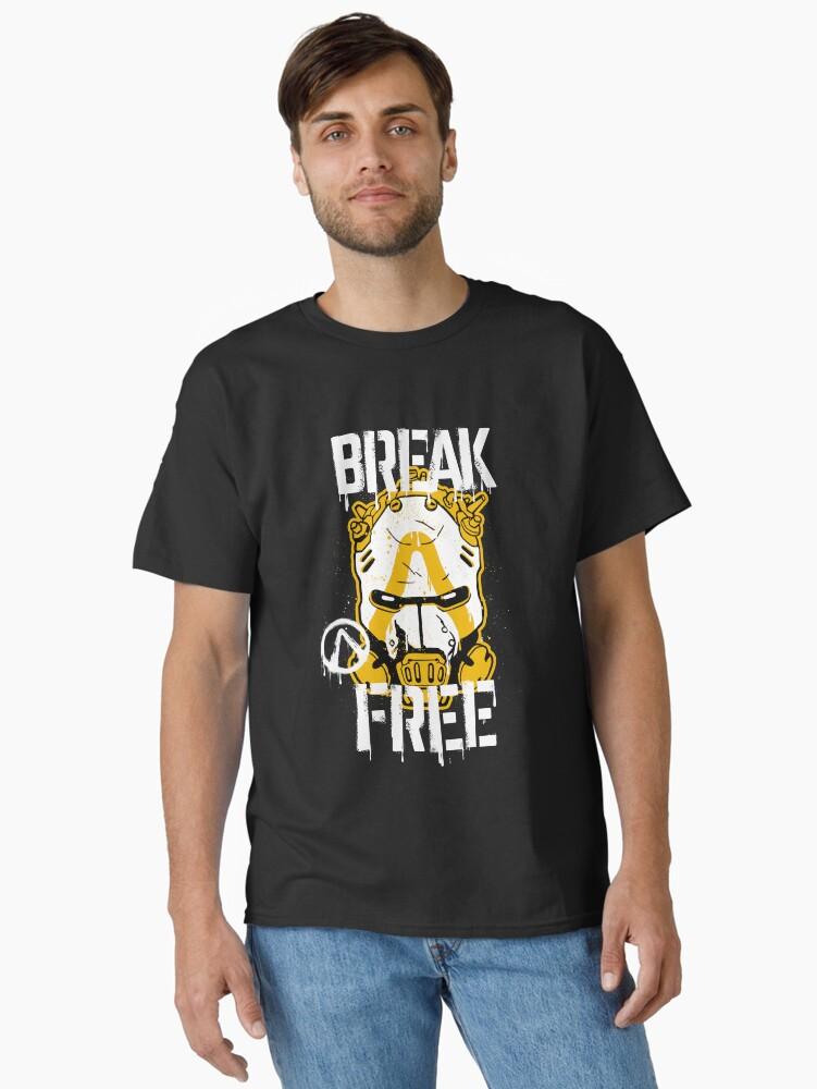 Borderlands 4 Break Free Ripper Mask Classic T-Shirt