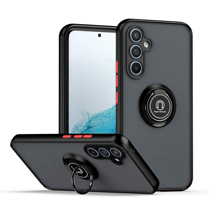 Funda For Samsung Galaxy A16 A26 A36 A56 A17 5G Case Magnetic Holder Ring Armor Phone Case For Galaxy A07 4G A 16 56 Back Cover
