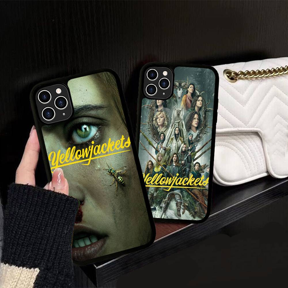 TV Horror Yellowjackets For IPhone 17 16 Pro Max Air 15 14 13 12 Mini Plus 11 Hard PC+TPU Phone Back Cover