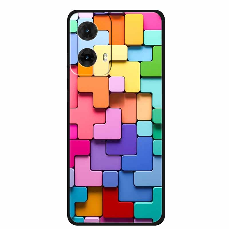 6.67"For Moto G85 5G Case Marble Soft Silicone Bumper Phone Back Cover For Motorola Moto G85 XT2427-3 TPU Capa MotoG85 G 85 Case