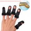 Schwarze Fingerschienen-Schiene Verstellbare Fingerstütze Schutz für Finger Arthritis Gelenk Fingerverletzung Schiene Schmerzlinderung