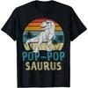 Pop Popsaurus T Rex Dinosaur Pop Pop Saurus Family Matching T-Shirt