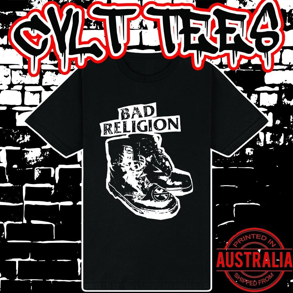 Bad Religion Band Tee ~ Premium Black Gildan Cotton Unisex T-Shirt XXXXL