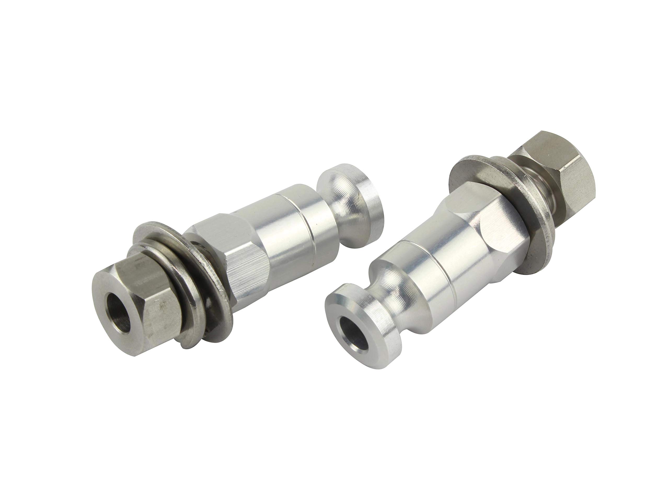 

POSH FAITH Мотоциклетный алюминиевый кронштейн указателя поворота с длинными болтами, M10 мм, серебристый, 010102-03