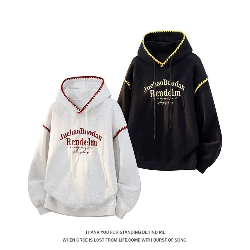 Mens Loose Fit Pullover Hoodie Casual Sweatshirt Teens Youth Daily Wear