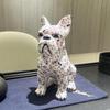 Colorful Dog Statue French Bulldog Home Decorations The Nordical Graffiti Animal Statue Decorative Figurines Gift For Dog Lovers