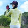 Summer Camo Quick Dry Top Women Outdoor Sports Running Hiking Moisture Wicking Breathable Shirt Casual Stand Collar T Shirt