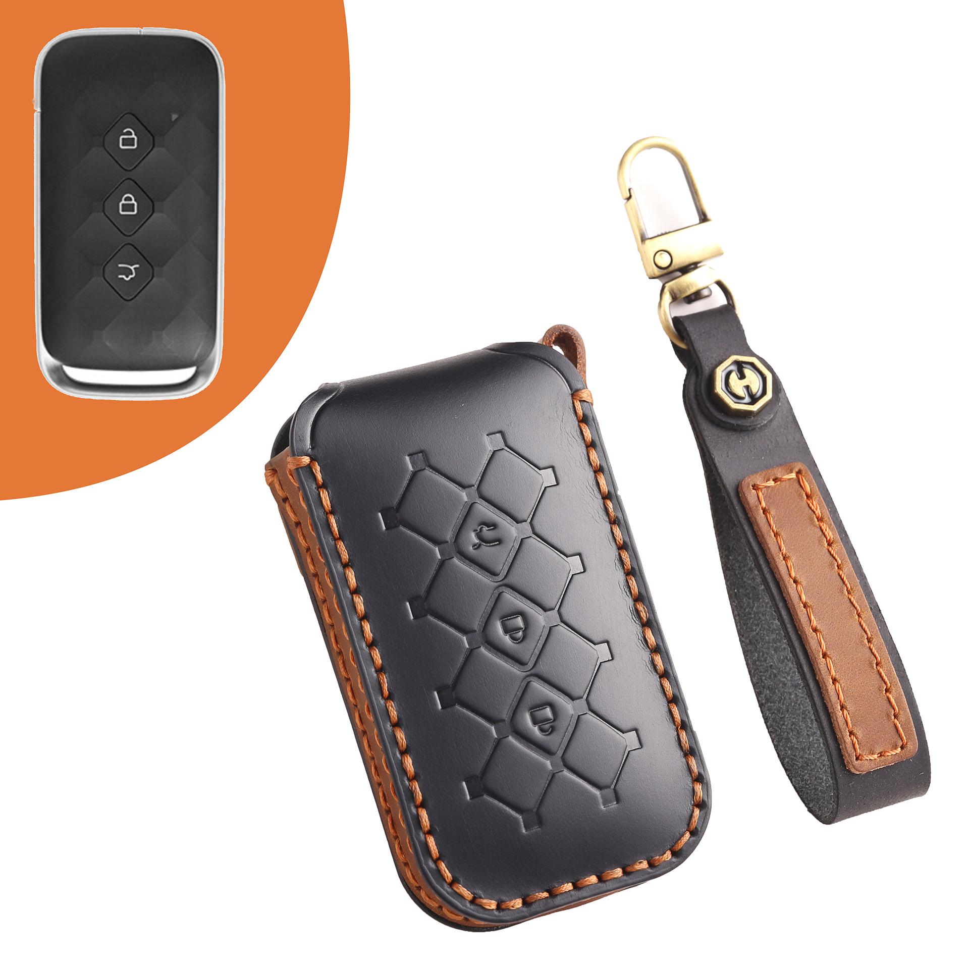 

Applicable to 24 Wuling Xingchen key cover Wuling Xingguang car remote control high-end key case protective cover чёрный