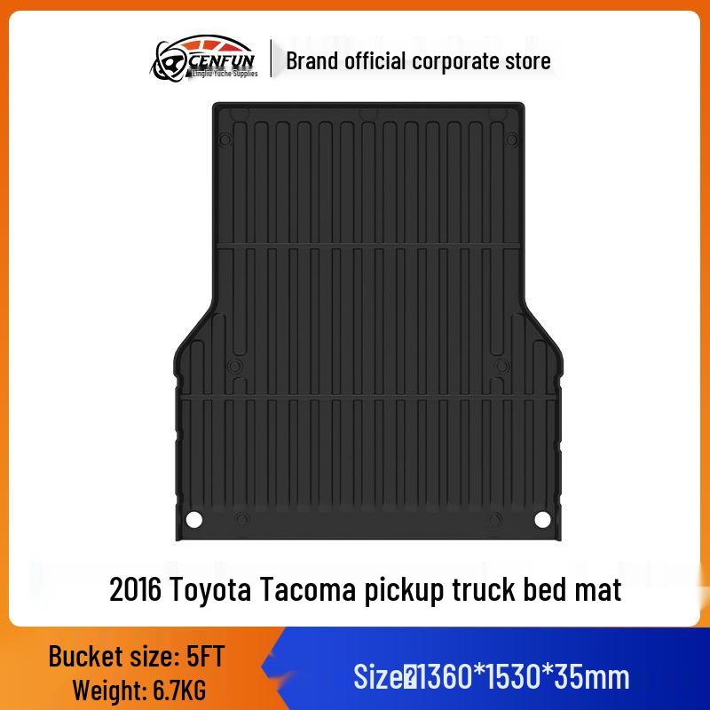 Toyota Hilux/Tundra/Tacoma Truck Bed & Tailgate Waterproof Wear-Resistant Mat
