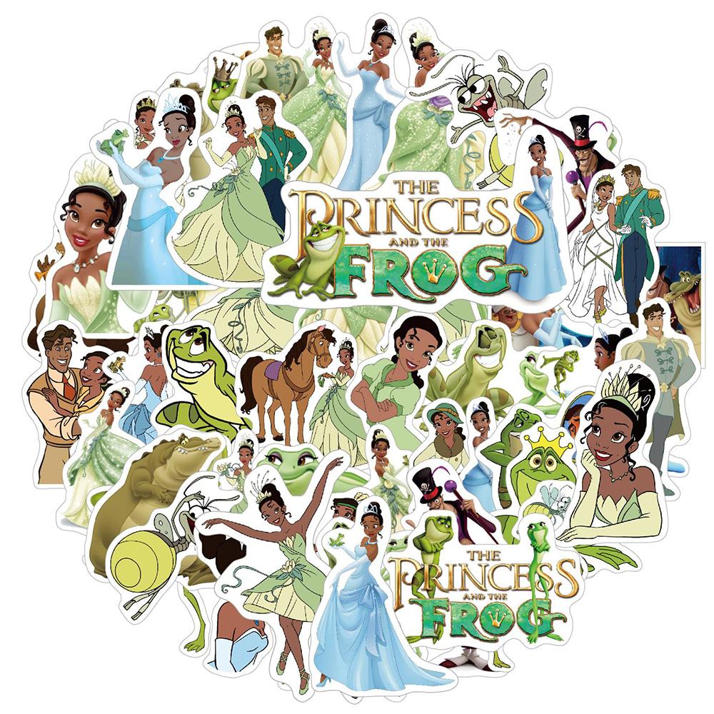 10/30/50pcs Anime The Princess and The Frog Stickers Kawaii Princess Cartoon Decals Laptop Luggage Phone Cute Sticker Toy